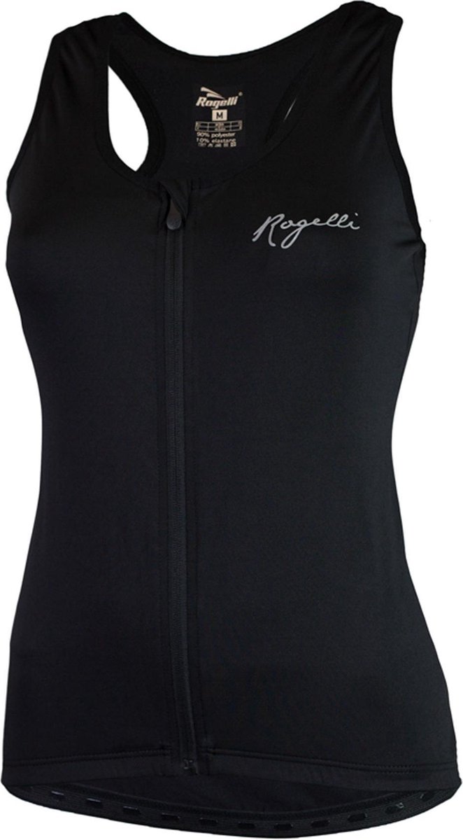 Rogelli Abbey Fietsshirt - Dames - Maat M - Zwart