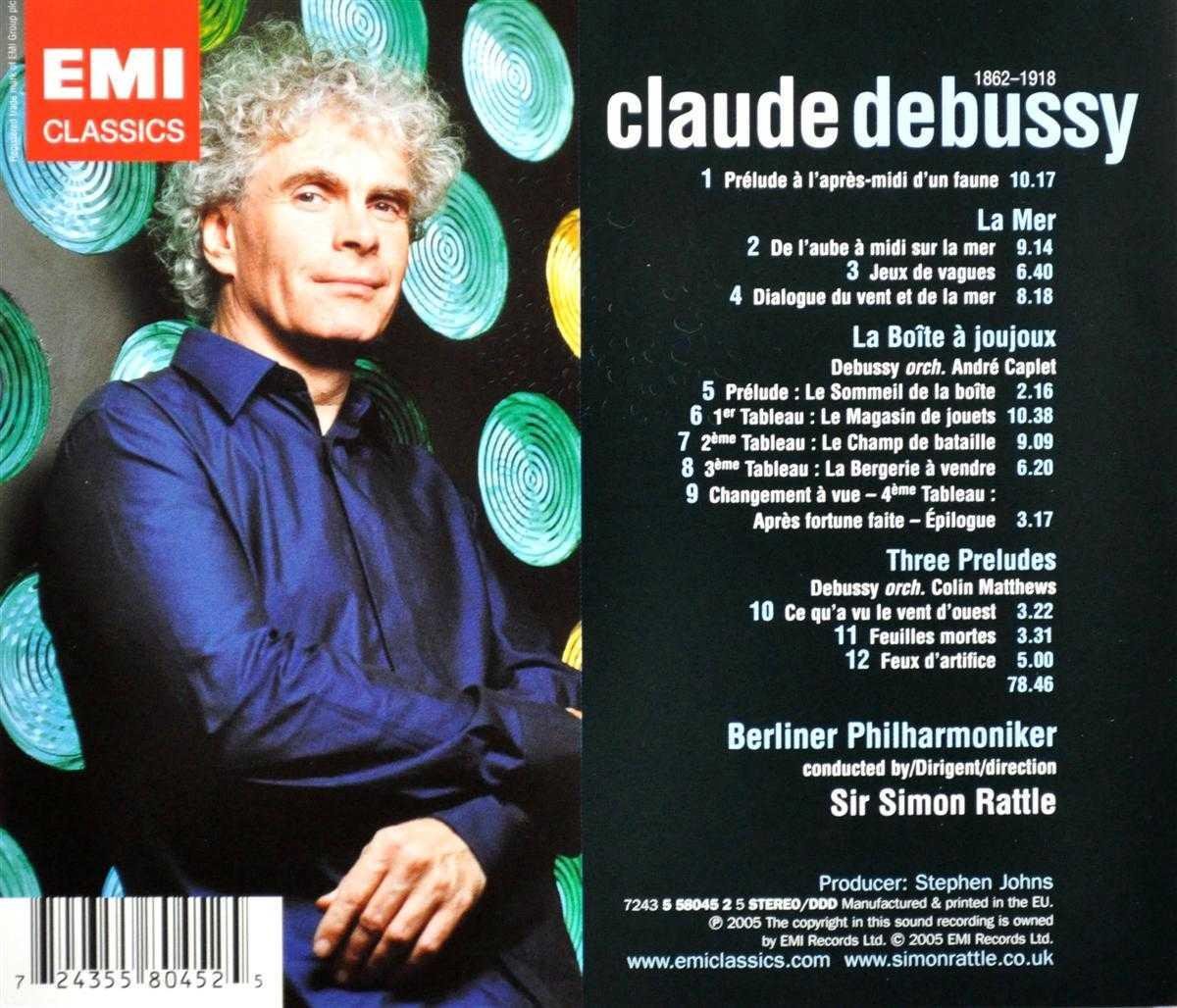 Debussy La Mer Prelude A L Apres-M