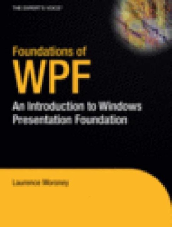 Foundations of WPF - cover