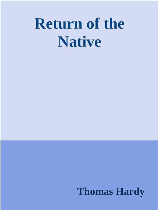 Return of the Native - cover