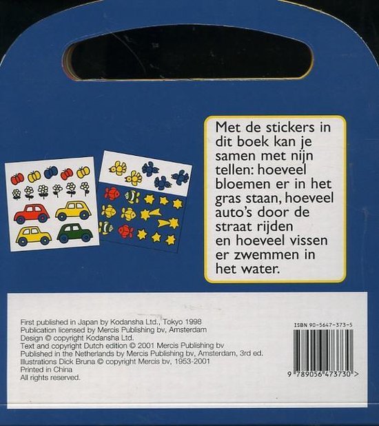 Nijntje Stickerboek 3, Dick Bruna | 9789056473730 | Boeken | bol.com