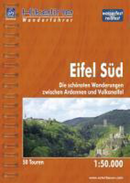 Hikeline Wanderführer Eifel Süd 1 : 50 000 - cover
