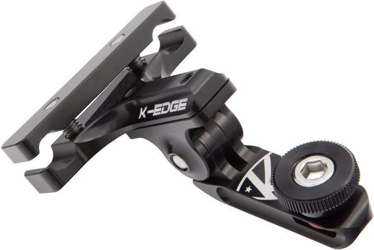 Steun k-edge go big mount op stuur verstelbaar zwart - ZWART