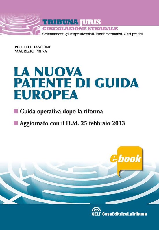 La nuova patente di guida europea - cover
