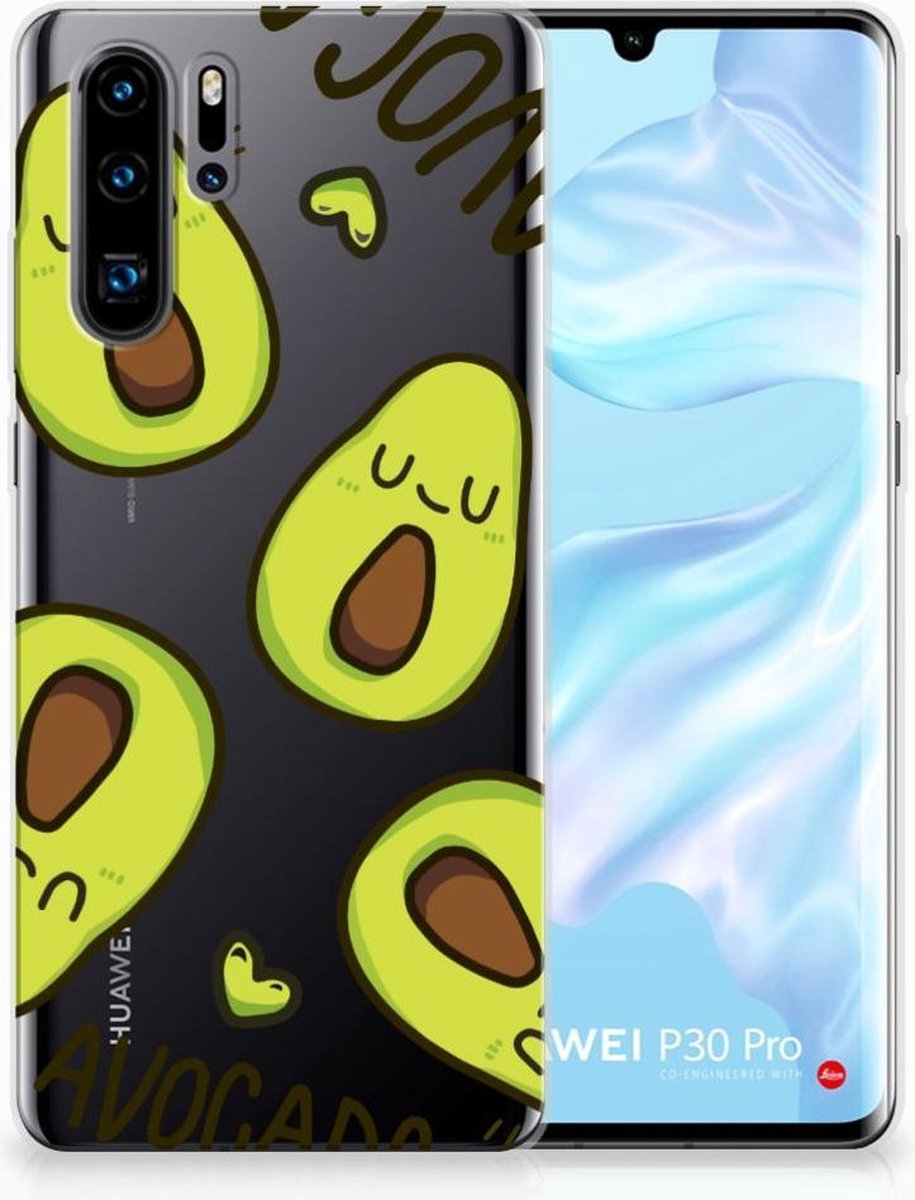 Huawei P30 Pro Telefoonhoesje met Naam Avocado Singing
