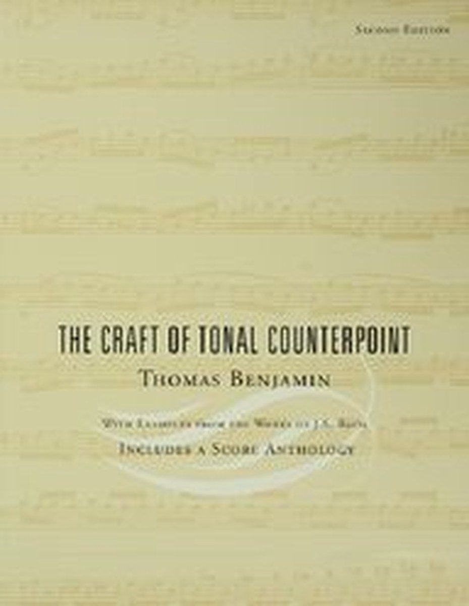 Omslag van The Craft of Tonal Counterpoint