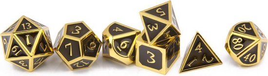 Metalen Dobbelstenen | Metal DND Dice - Realm of Dice