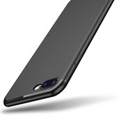 Ultradunne TPU Case | iPhone 7 Plus | iPhone 8 Plus | Zwart | Mat Finish Cover | Luxe Siliconen Hoesje