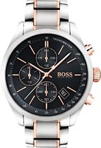 Hugo Boss HB1513473 Grand Prix Horloge - Staal - Zilverkleurig - Ø44 mm