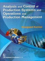 Analysis and Control of Production Systems and Operations and Production Management