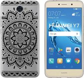 TPU case Tribal print voor Huawei Y7 -Achterkant / backcover