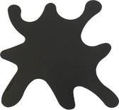 NOOBLU Deco onderlegger SPLASH - Midnight black - 30 x 30 cm