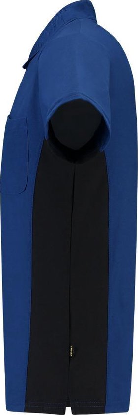 Polo Tricorp bicolore - 202002 - bleu royal-marine - taille XL