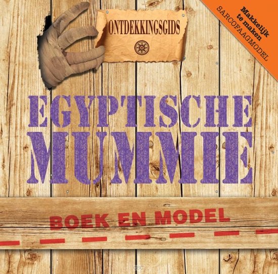 Ontdekkingsgids Boek En Model Egyptische Mummie