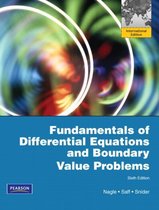 Fundamentals Of Differential Equations And Boundary Value Pr