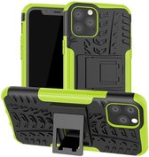 Apple iPhone 11 Pro hoesje - Rugged Hybrid - Groen