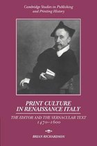 Print Culture In Renaissance Italy