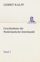 Geschiedenis der nederlandsche letterkunde, deel i