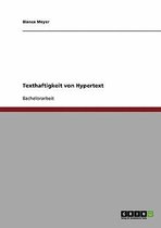 Texthaftigkeit Von Hypertext