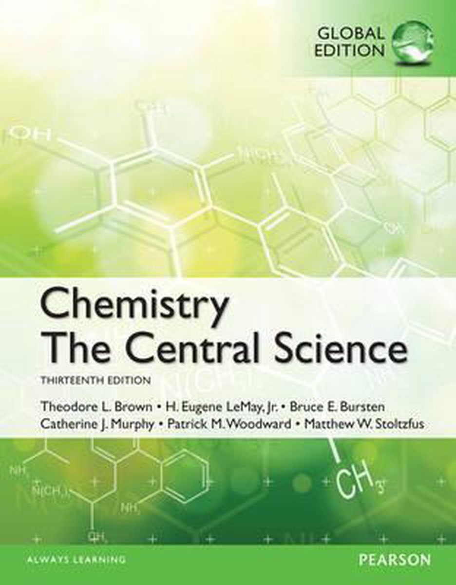 Chemistry The Central Science, Global Edition 9781292057712 Theodore E. Brown