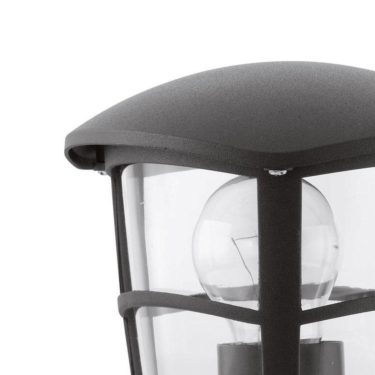 Eglo Aloria - Buitenverlichting - Tuinpaaltje - 1 Lichts - Zwart