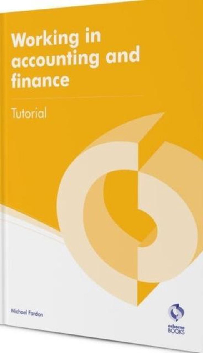 Working in Accounting and Finance Tutorial - Michael Fardon