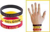 3 Armbandjes Belgie - Rode duivels