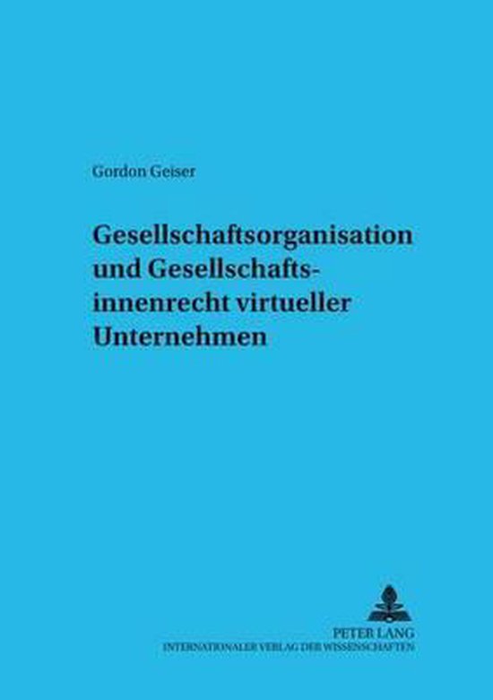 Schriftenreihe Zum Gesellschafts- Und Kapitalmarktrecht- Ges ... - cover