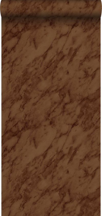 Origin Wallcoverings behang marmer roest bruin - 347392 - 53 cm x 10,05 m