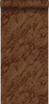 Origin Wallcoverings behangpapier marmer roest bruin - 347392 - 53 cm x 10,05 m