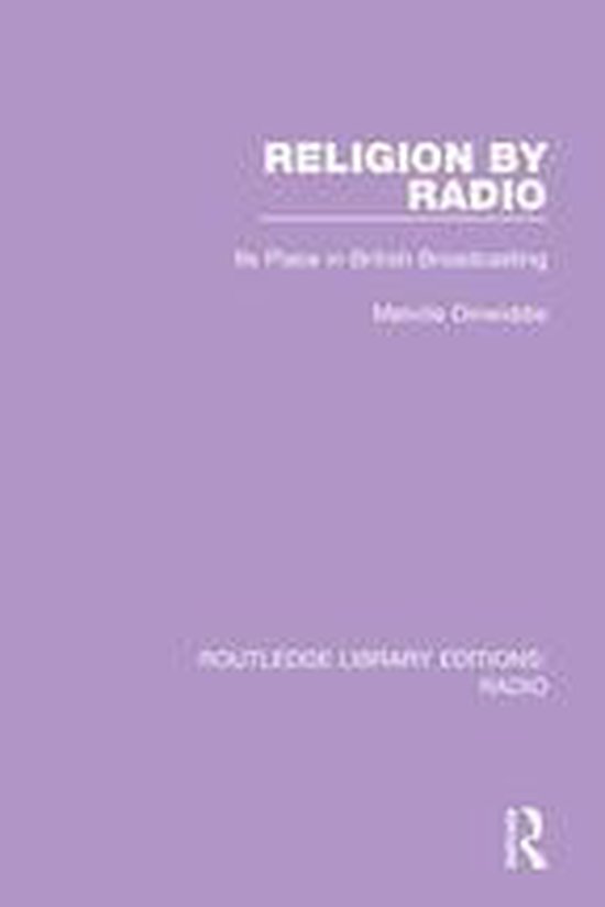 Routledge Library Editions: Radio - Religion by Radio - cover