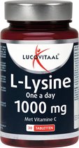 Lucovitaal L-lysine One a Day 1000 milligram Voedingssupplement - 30 tabletten