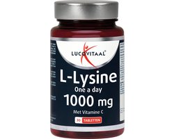 Lucovitaal L-lysine One a Day 1000 milligram Voedingssupplement - 30 tabletten