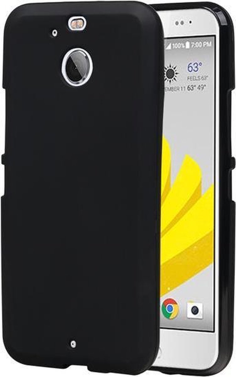 BestCases.nl HTC 10 Evo TPU back case hoesje Zwart