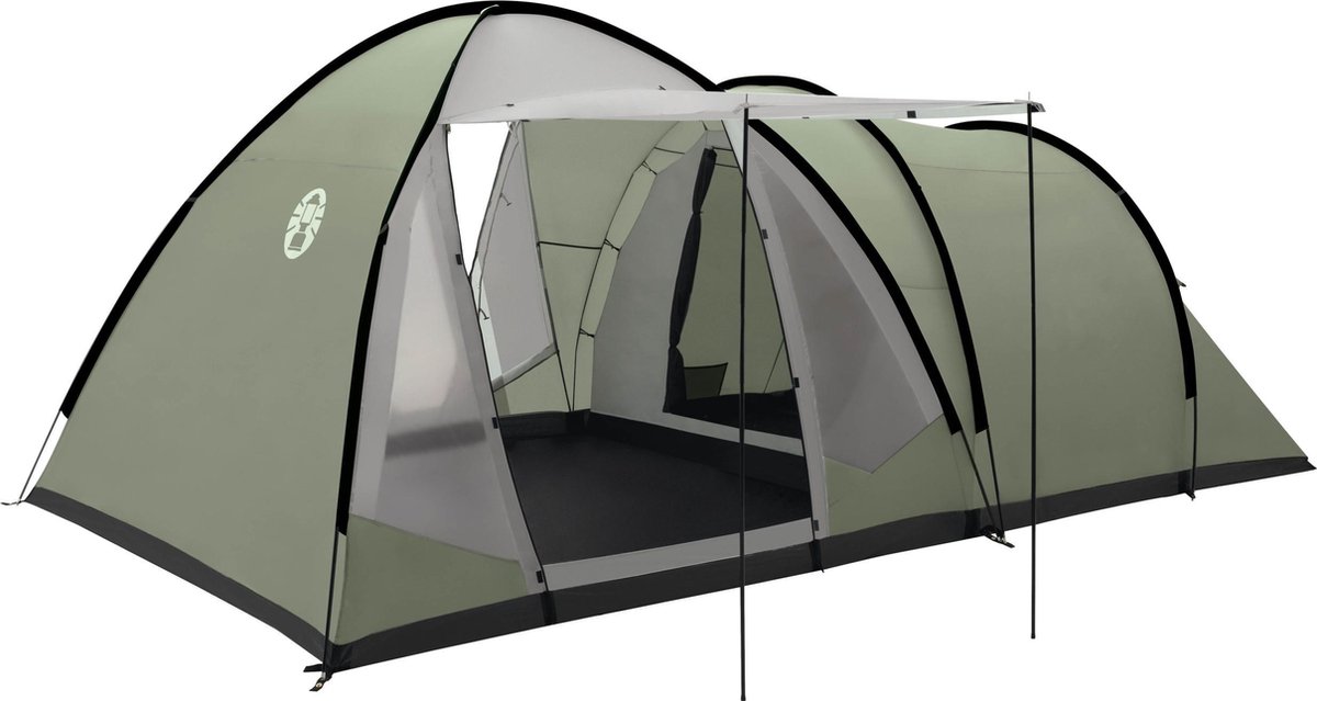 Coleman Waterfall 5 Deluxe Tunneltent - Familietent - 5 Persoons - Groen