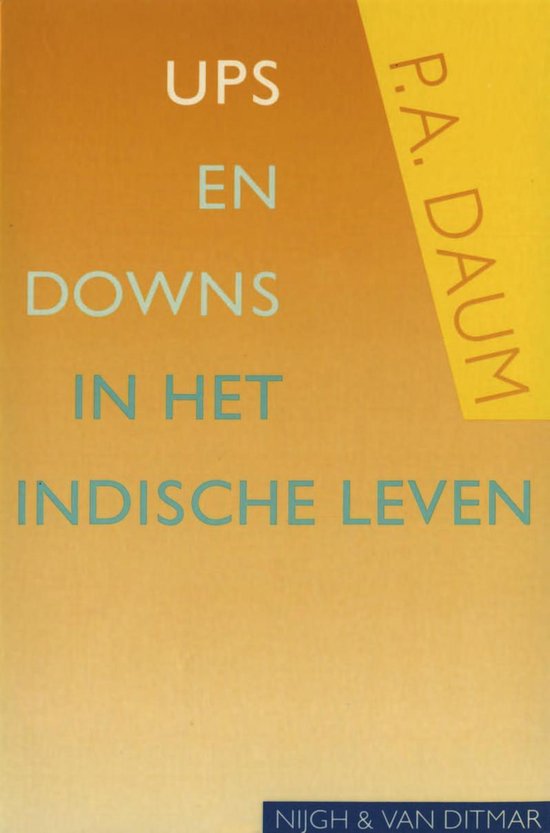 Ups and downs in het Indische leven - cover