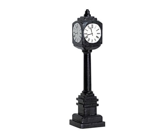 Lemax - Street Clock - Kersthuisjes & Kerstdorpen