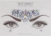 2 Stuks Mooie Gezichtversiering Crystal - Verjaardag - Festival - Feestdag - Feest - Make-Up
