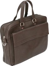 Felda RFID Aktetas - Schoudertas - Laptoptas - Cognac (1910 CG)