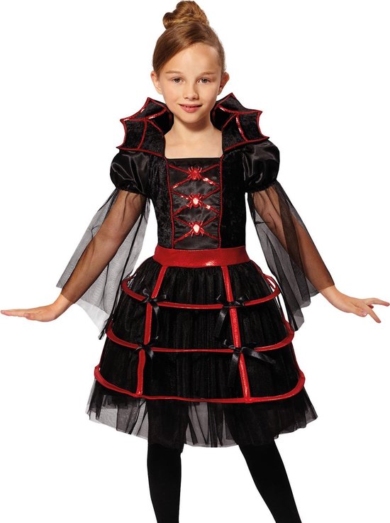 Carnaval Halloween kostuum Cutie Vampire - Lieve Vampier voor meisjes  134-146 | bol.com