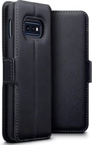 Samsung Galaxy S10e hoesje - CaseBoutique - Zwart - Leer