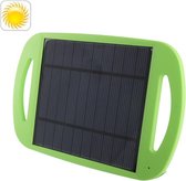 2.5W universeel milieuvriendelijk zonnepaneel Zonneladerpad met houder voor mobiele telefoons / MP3 / digitale camera / GPS en andere elektronische apparaten, WN-801 (groen)
