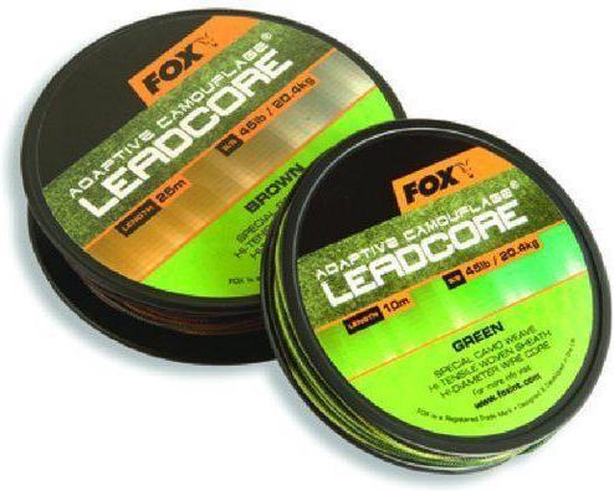 Adaptive Camo Leadcore Green 45lb 10m