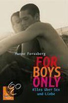 Omslag For Boys Only