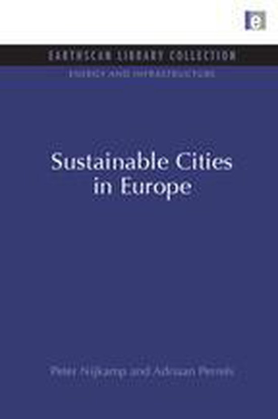 Energy and Infrastructure Set - Sustainable Cities in Europe - cover