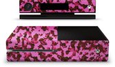 Xbox One Console Skin Camouflage Roze