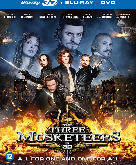 The Three Musketeers (2011) (3D+2D Blu-ray)