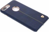 Nillkin - iPhone 7/8 Hoesje - Harde Back Case Englon Leather Series Blauw