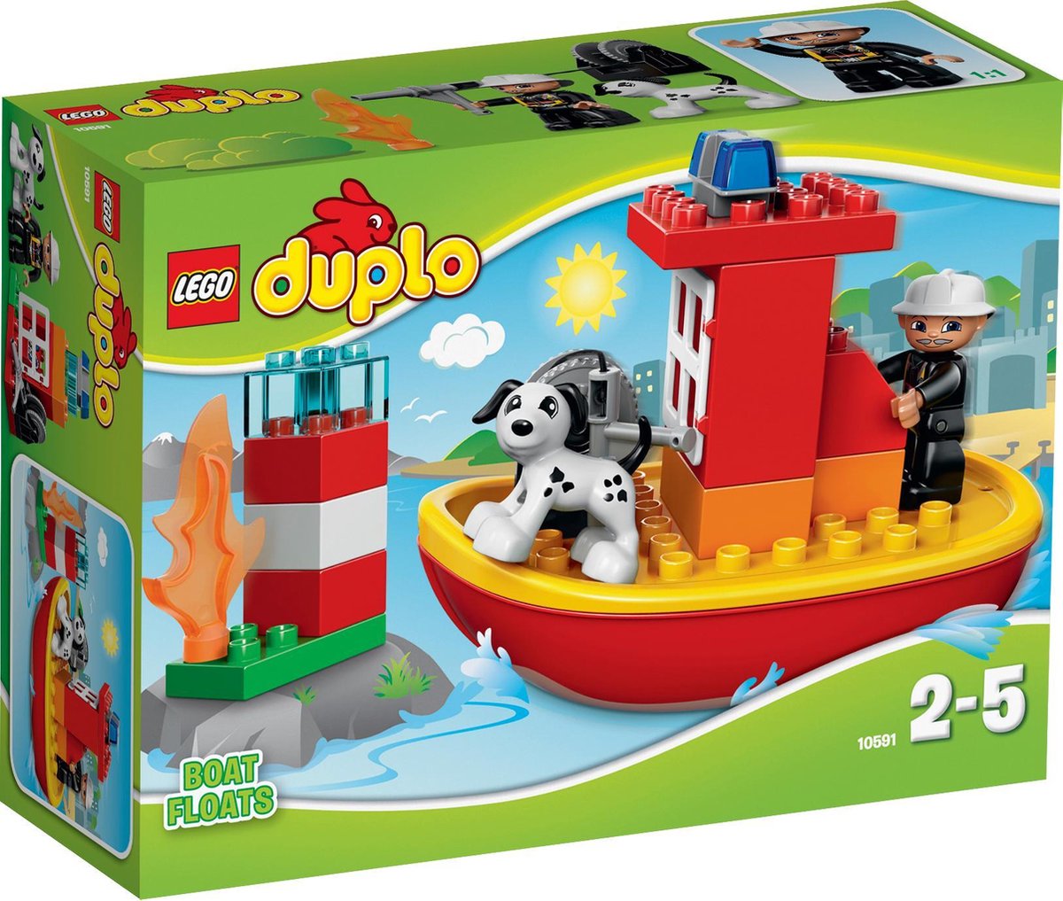 LEGO DUPLO Brandweerboot - 10591 | bol