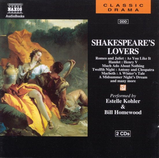 Shakespeare's Lovers, Estelle Kohler & Bill Homewood CD (album
